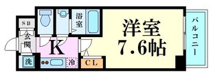 阿波座駅 徒歩2分 3階の物件間取画像